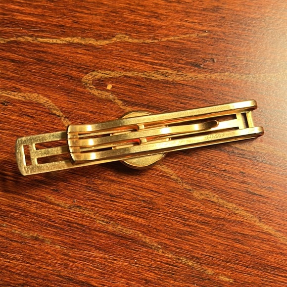 Vintage Anson sailboat tie bar and cufflinks - Picture 4 of 4